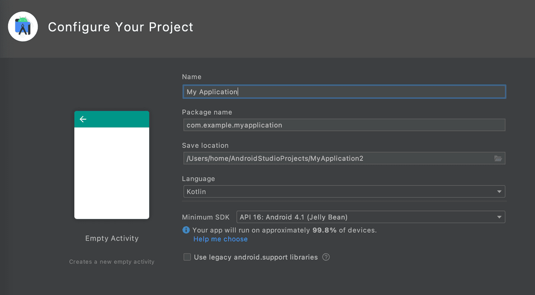 android studio configure project android studio configure project