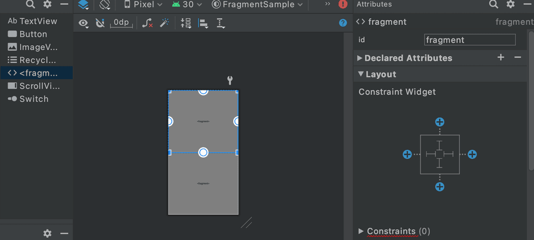 add constraints android add constraints android